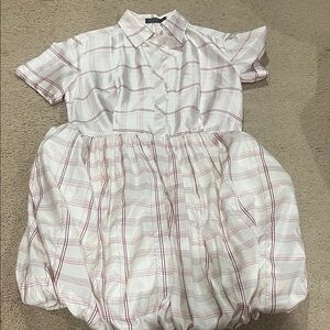 Vineyard Vines Red and White Plaid Garment